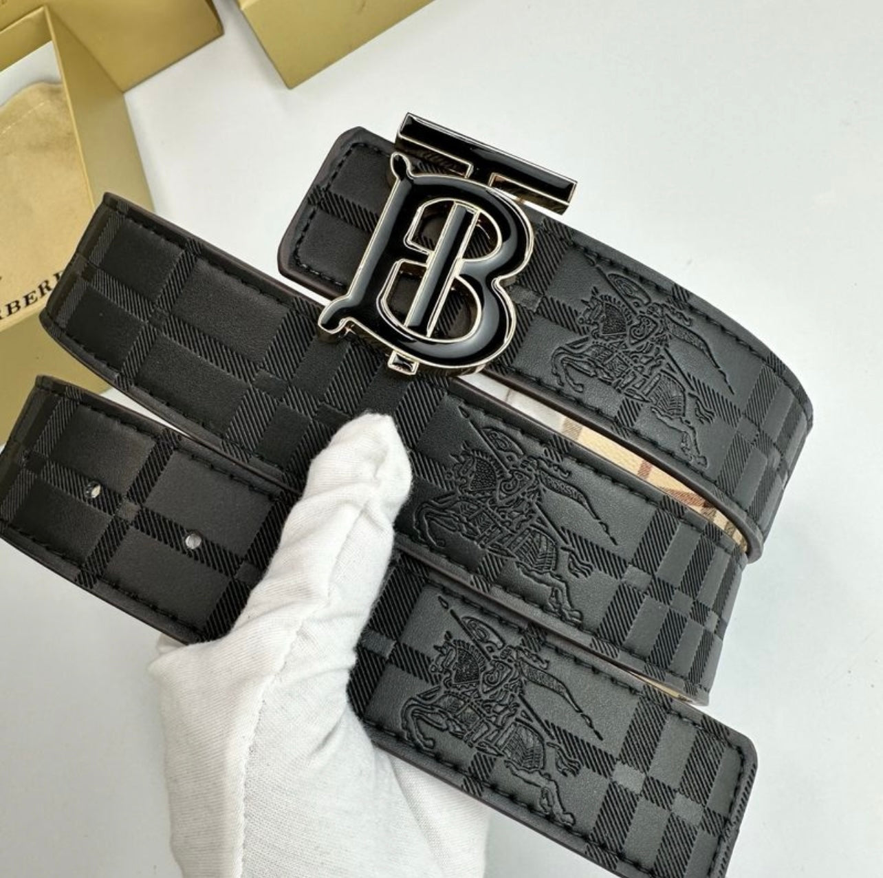 Ceinture en cuir de luxe