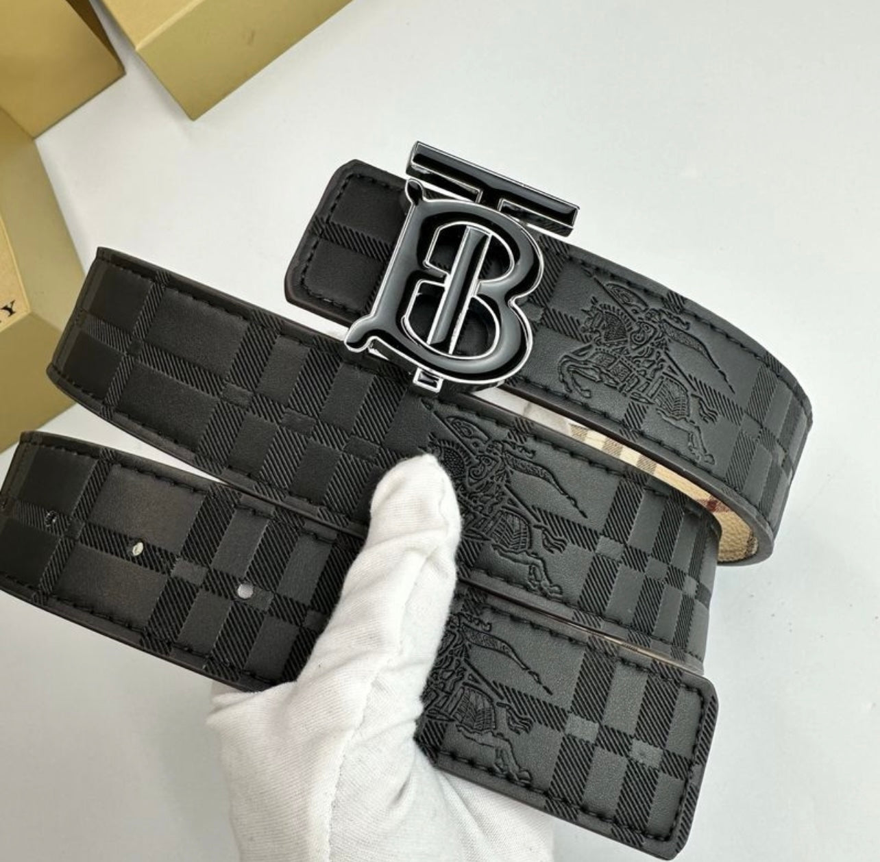 Ceinture en cuir de luxe