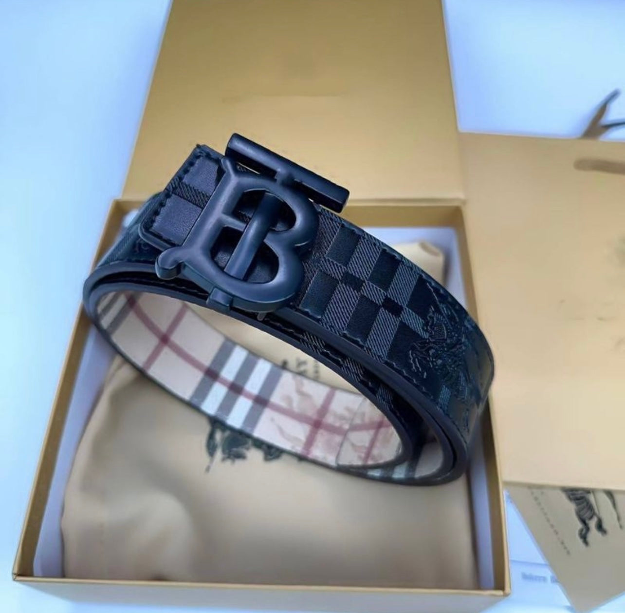 Ceinture en cuir de luxe