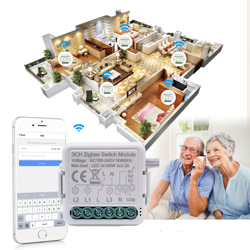 Tuya Zigbee Smart Switch Module On-off Device