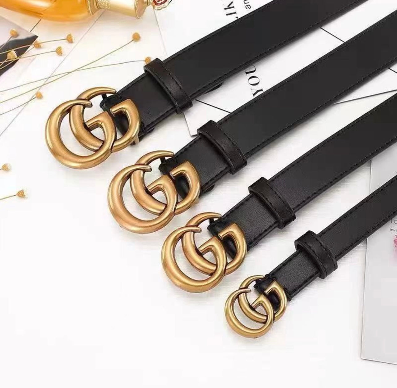 Ceinture en cuir pour femme