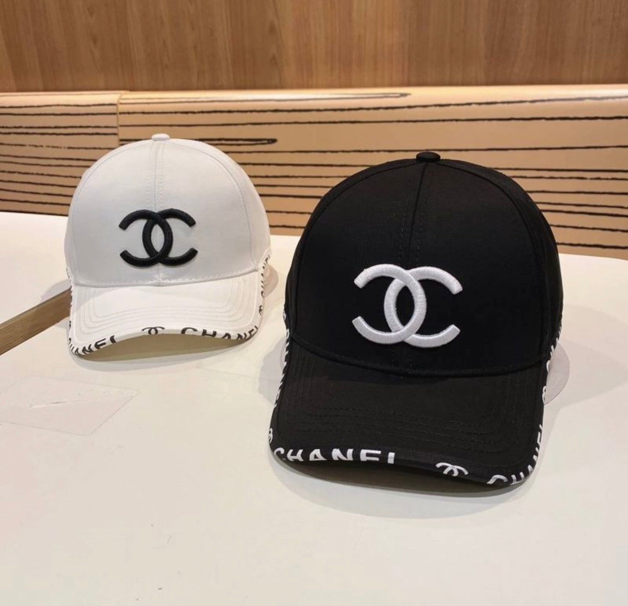 Casquette tendance léger luxe