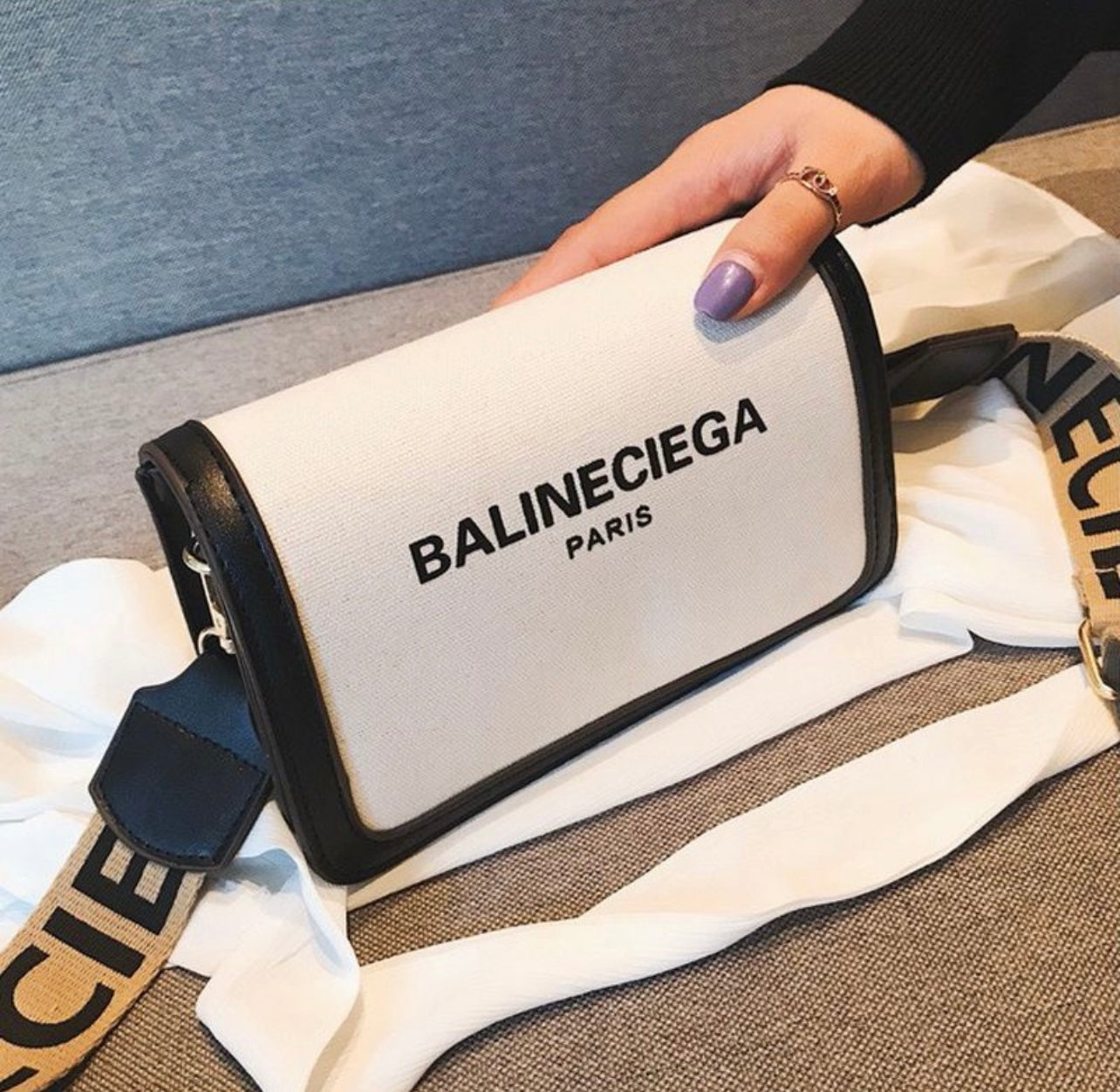Sac à main en cuir