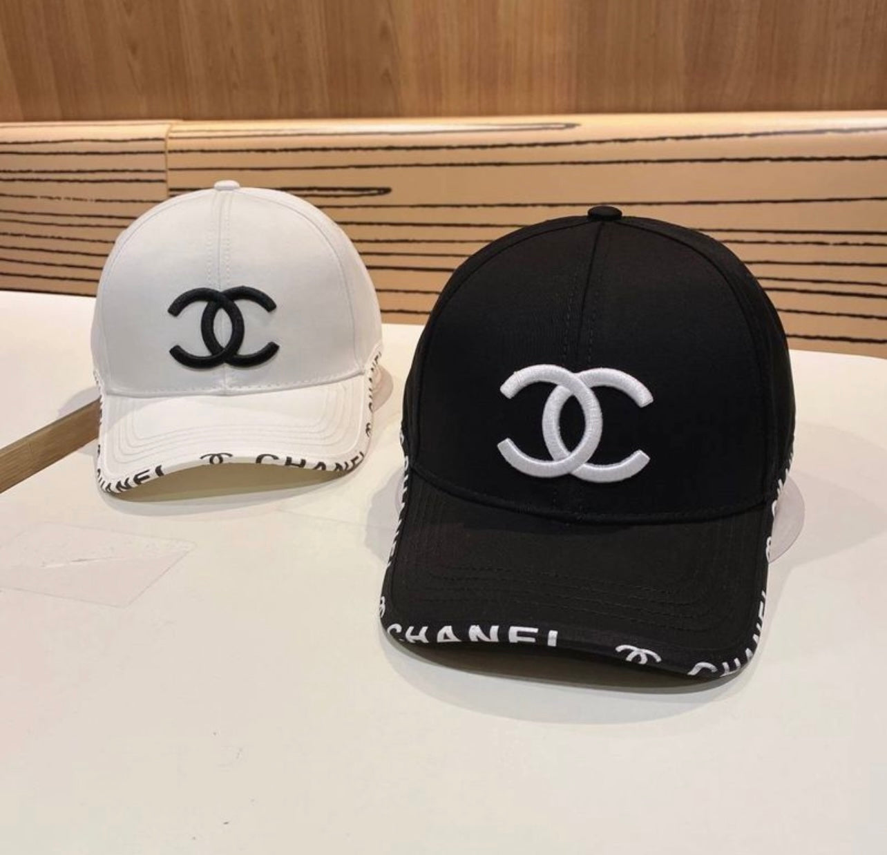 Casquette tendance léger luxe